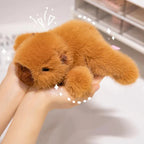 Fluffy Laying Animal Family Plushies