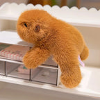 Fluffy Laying Animal Family Plushies