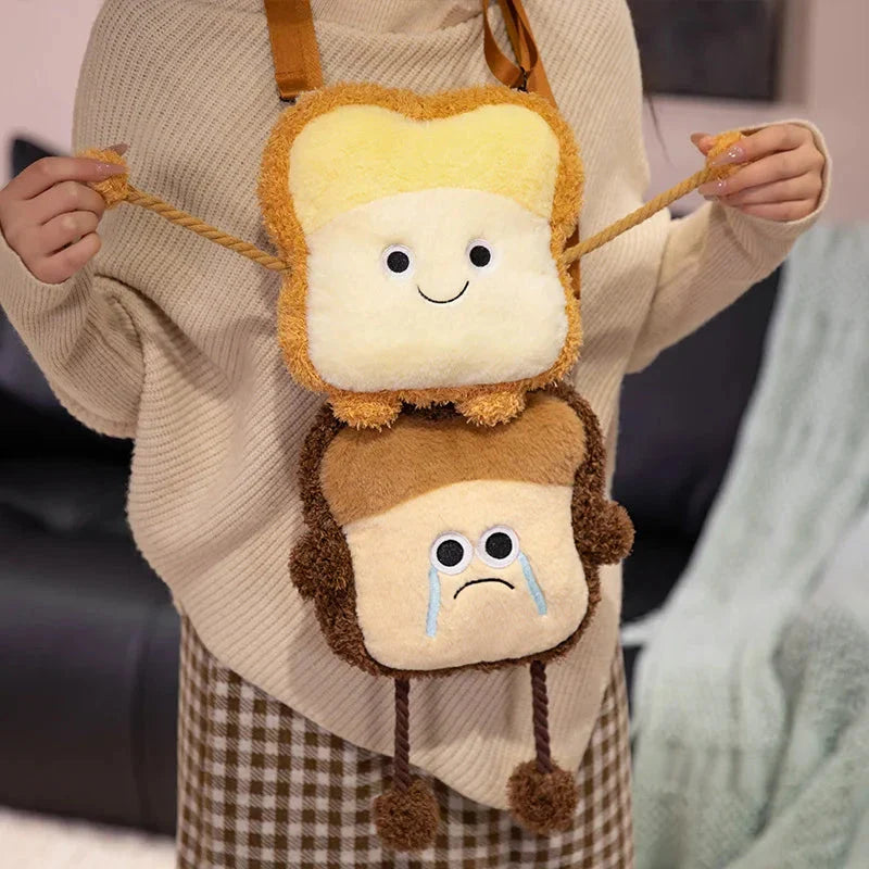 Toast Plush  Bag