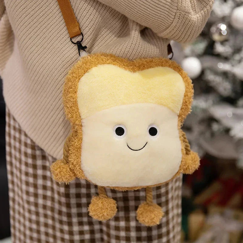 Toast Plush  Bag